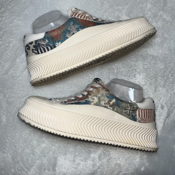 Circus NY By Sam Edelman‎ Tatum Floral Chunky Platform Sneakers Women's Size 8 - Picture 5 of 16